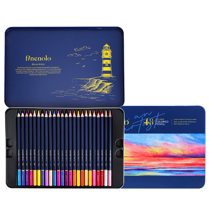 Deli Colored Pencils Set – Smooth & Vibrant for Beginners
