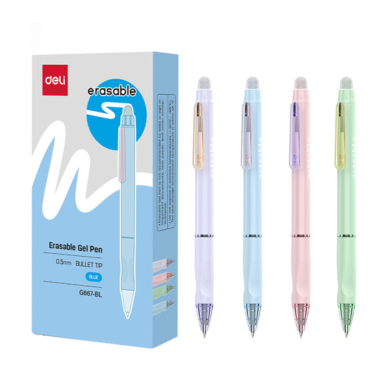 Deli Everyday Gel Pen 0.5mm – Smooth Writing, Great Value