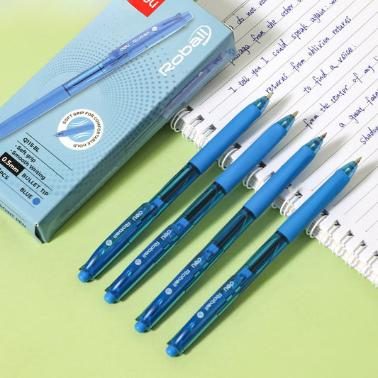 Deli Smooth Gel Pen 0.5mm – Soft Grip, Quick Dry