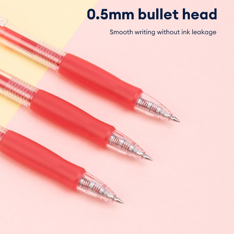 Deli  0.5mm Colorful Roller Pen Quick-Drying Ink SA500 for School Note Writing Stationery