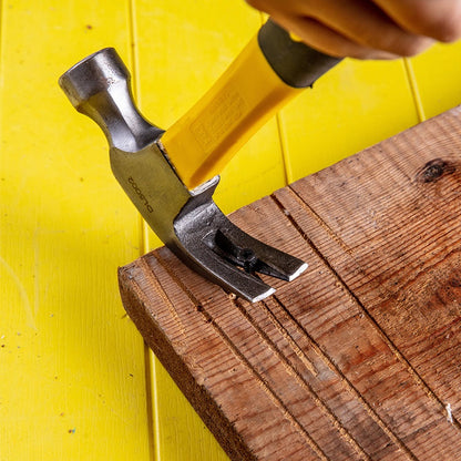 Deli Tools 16Oz Hammer Claw Heavy Duty Handle Non Slip Durable Portable Mallet Multi-function