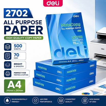 Deli 500/1500 Sheets Hard Copy Bond Paper