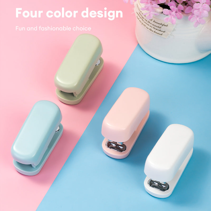 Deli TA202 Mini Portable Convenient Stapler Staples are included with the purchase of a stapler