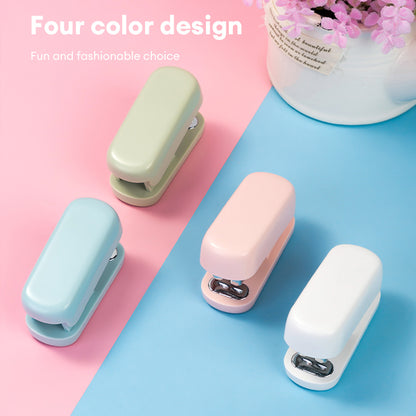 Deli TA202 Mini Portable Convenient Stapler Staples are included with the purchase of a stapler