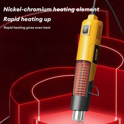 Deli Tools Hot Air Gun Mini Heat Gun 140W/300W Portable DIY Crafting Pen Multi-functional Handle
