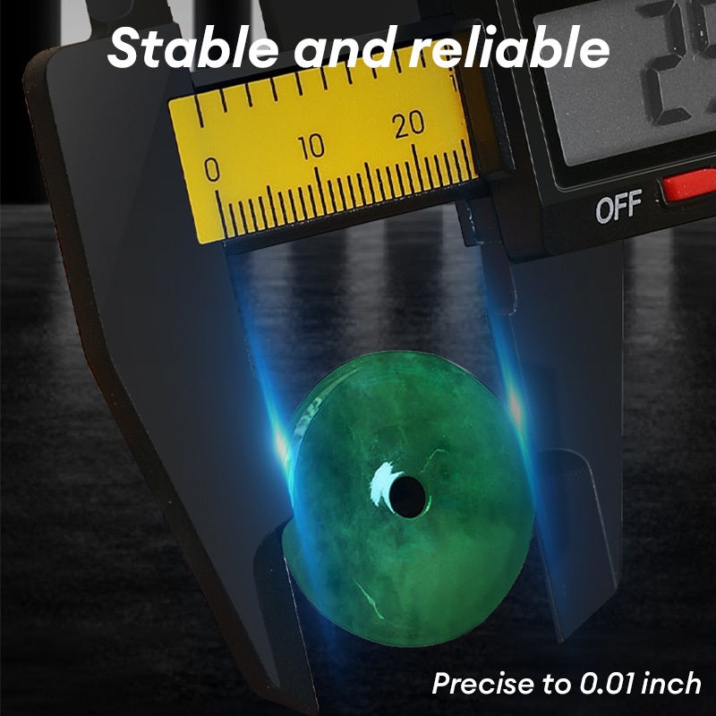 Deli Tool Digital Caliper 150mm Simple Black Handle Precision Measurement Tool