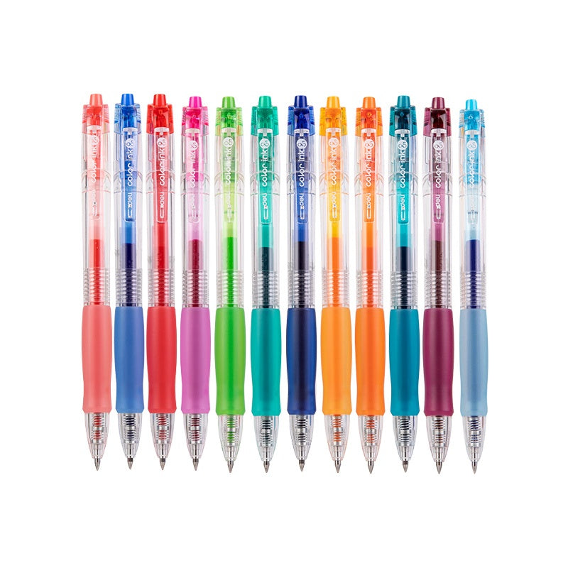 Deli  0.5mm Colorful Roller Pen Quick-Drying Ink SA500 for School Note Writing Stationery