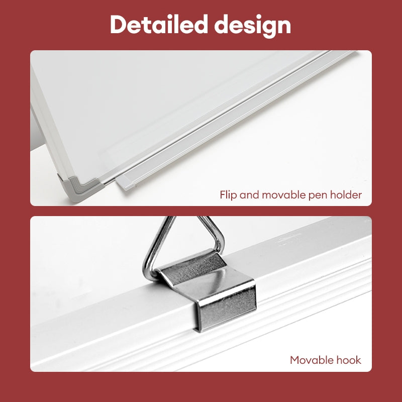 Deli Magnetic Aluminum Whiteboard with Magnetic Marker