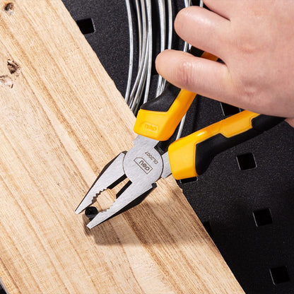 Deli Tools Pliers Set 6"/ 7" Long Nose Plier Heavy Duty Plier Multi-functional Cutter Tool Set