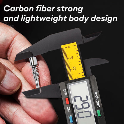 Deli Tool Digital Caliper 150mm Simple Black Handle Precision Measurement Tool