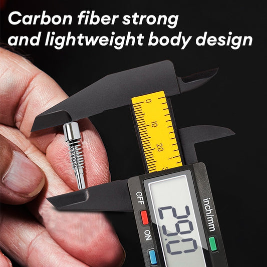 Deli Tool Digital Caliper 150mm Simple Black Handle Precision Measurement Tool