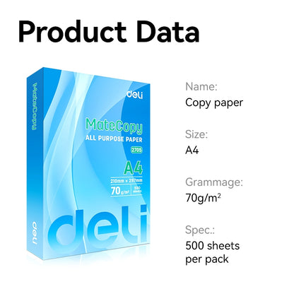 Deli 500/1500 Sheets Hard Copy Bond Paper