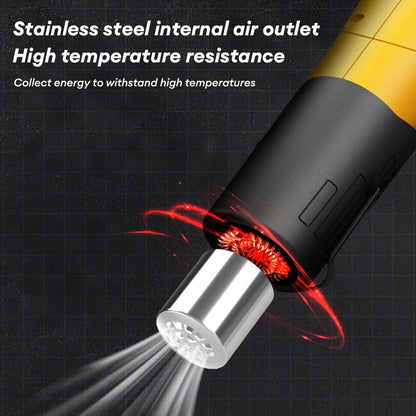 Deli Tools Hot Air Gun Mini Heat Gun 140W/300W Portable DIY Crafting Pen Multi-functional Handle