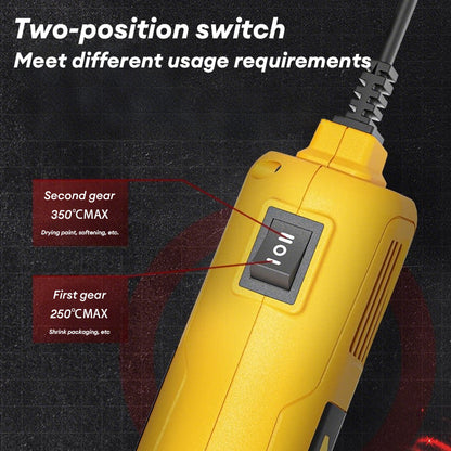 Deli Tools Hot Air Gun Mini Heat Gun 140W/300W Portable DIY Crafting Pen Multi-functional Handle