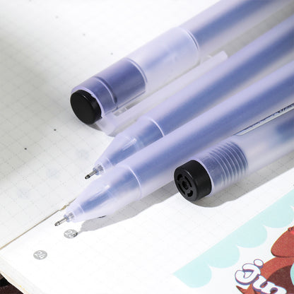 Deli 3 Colors Gel Pen 0.5mm Bullet Writing Pen 12PCS Colored Pen  EG67