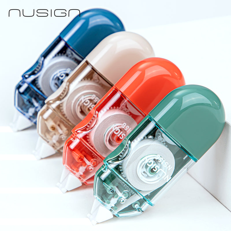 Deli NS156 5mmx6m Mini Correction Tape Portable Design for School Supplies Student Exam Essentials