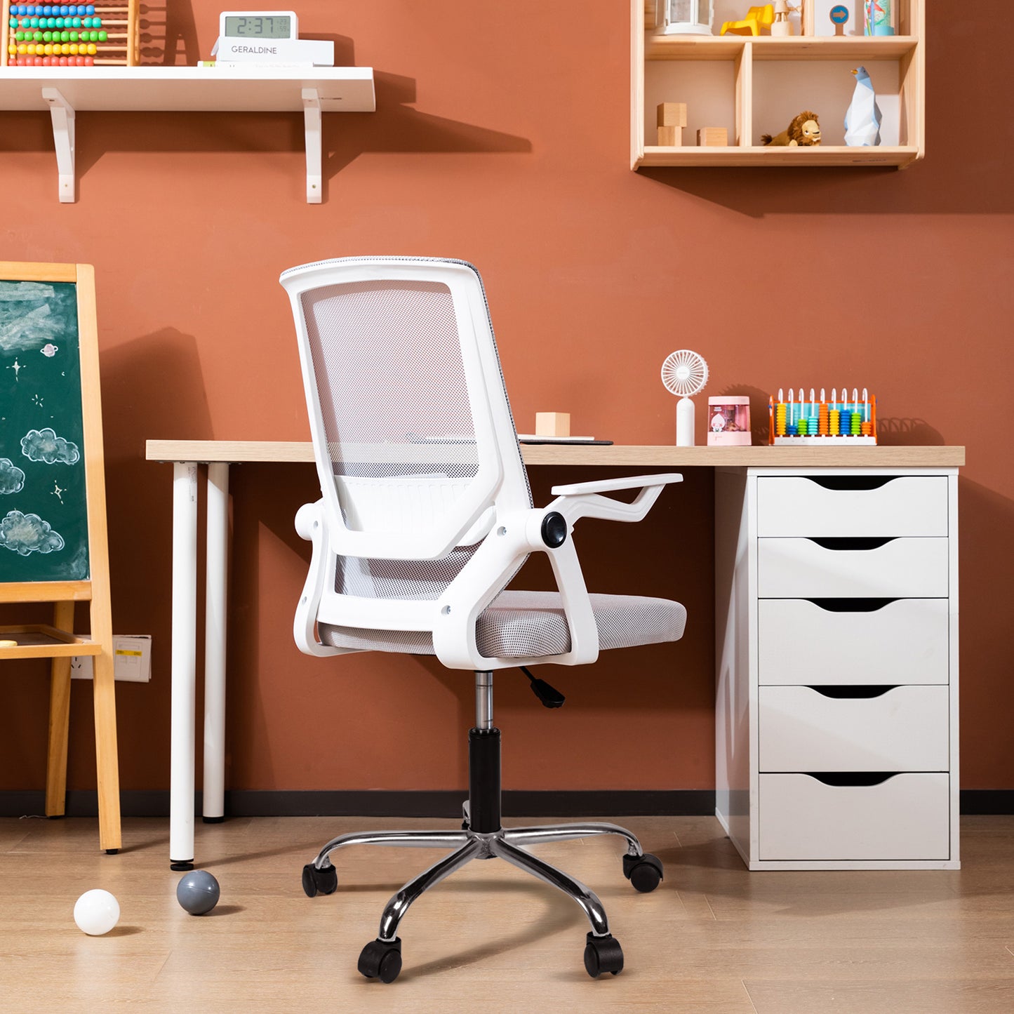 Deli Ergonomic Chair Breathable Mesh Home Office Computer Study Chair Gaming Chair