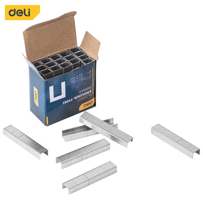 Deli Tools Door-Type Nail Gun Portable Industrial Staple Gun Heavy Duty Gun Tacker Metal Stapler Gun