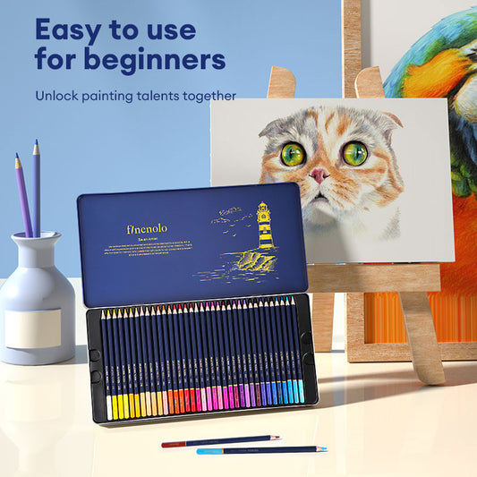 Deli Colored Pencils Set – Smooth & Vibrant for Beginners