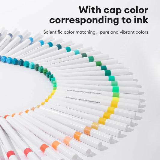 Deli Acrylic Marker Set – Multi-Surface Color Paint Pens