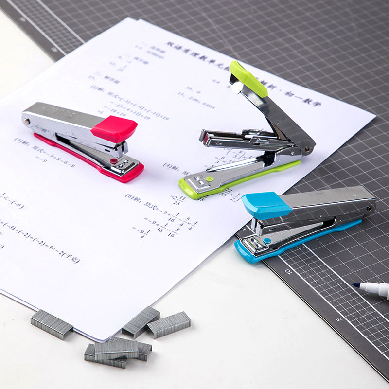 Deli Stapler with Remover 10# Staples Staplers Machine School Office Supplies E0224F