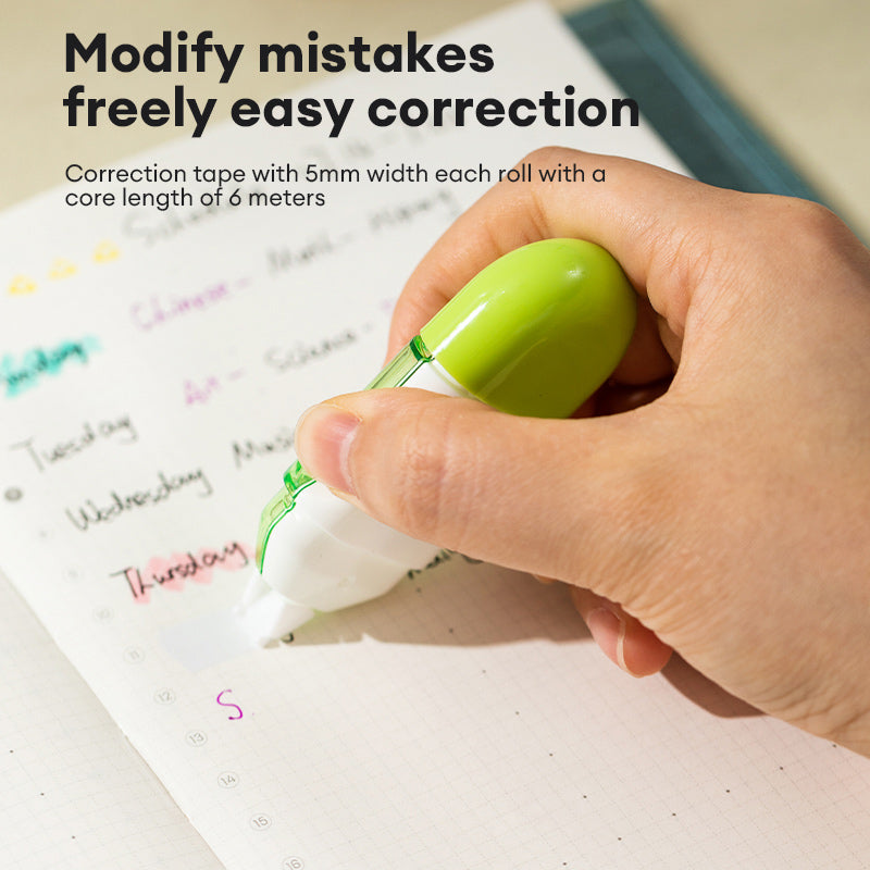 Deli Mini Correction Tape – Smooth & Clean Eraser Pen (5mm)