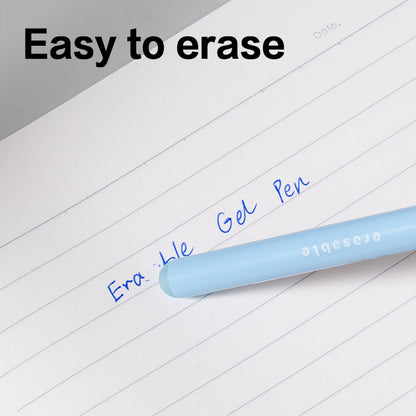 Deli 0.5mm Erasable Neutral Pen Equipped With Special Eraser EG274