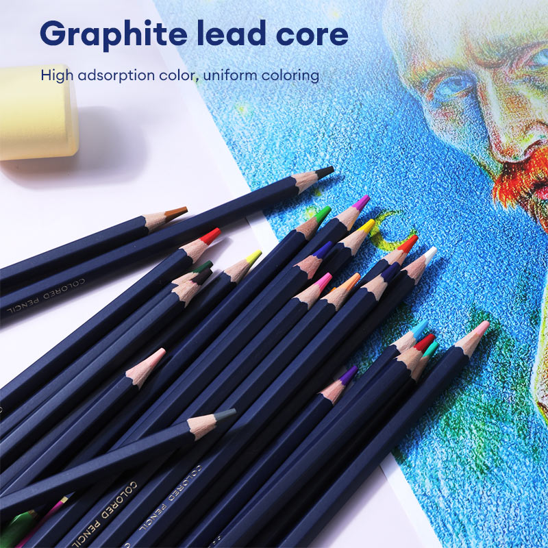 Deli Colored Pencils Set – Smooth & Vibrant for Beginners