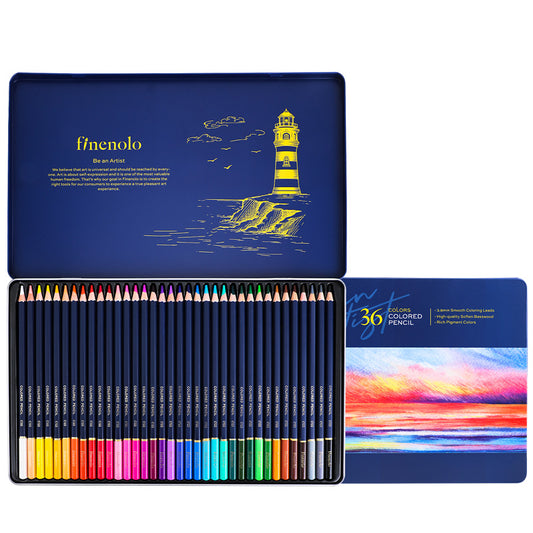 Deli Colored Pencils Set – Smooth & Vibrant for Beginners