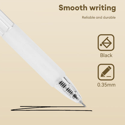 Deli 0.35mm Fine Tip Gel Pen – Extra Smooth & Precise Writing