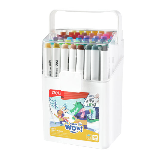 Deli Color Marker Set with Organizer Stand