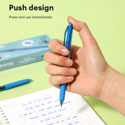 Deli Smooth Gel Pen 0.5mm – Soft Grip, Quick Dry