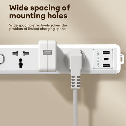 Deli Safe Power Strip with USB Charging