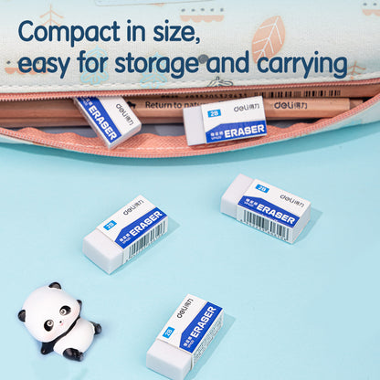 Deli 2B White Eraser PVC 14*30mm VP420