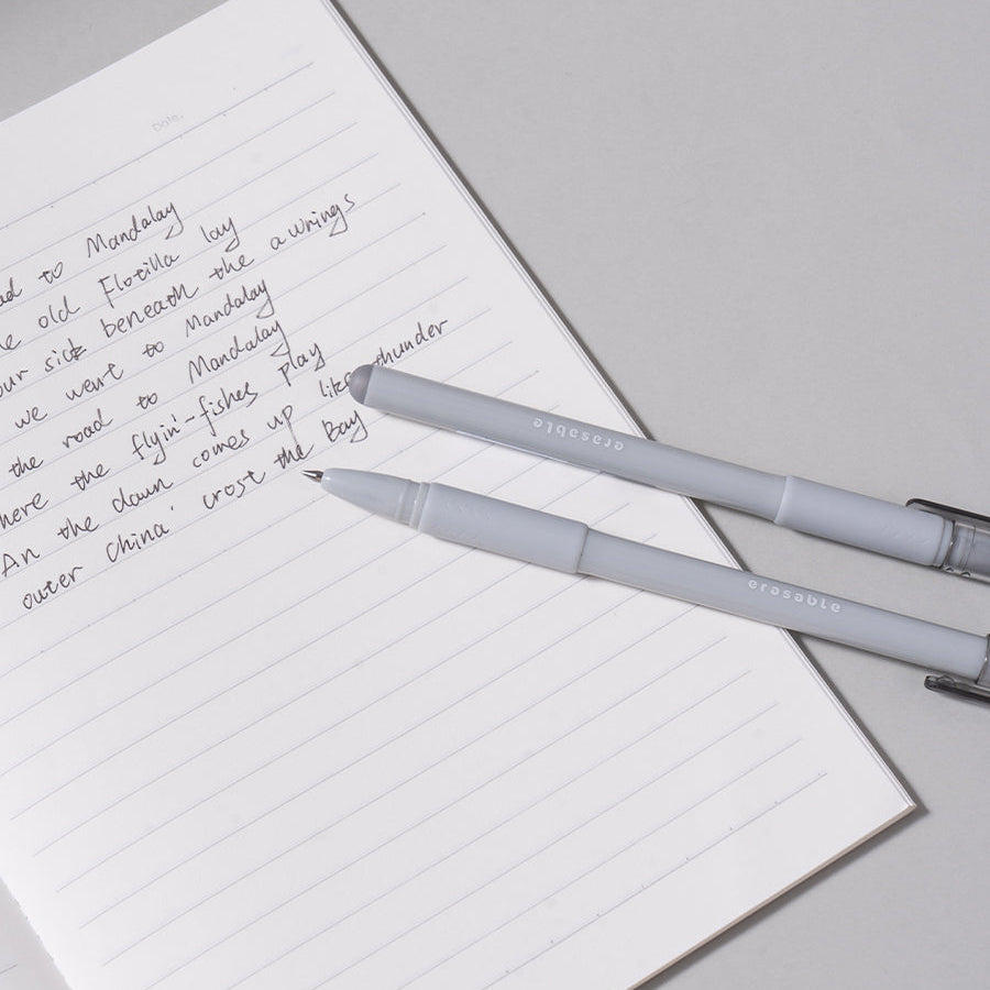 Deli 0.5mm Erasable Neutral Pen Equipped With Special Eraser EG274