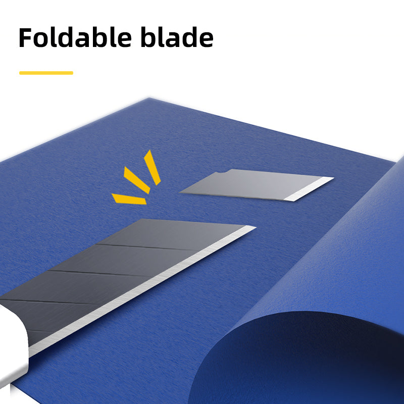 Deli Tool 9mm Utility Blade Thick 0.4 7 Blade heads 30° Angle 10pcs/Box
