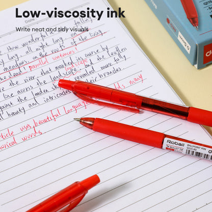 Deli Smooth Gel Pen 0.5mm – Soft Grip, Quick Dry
