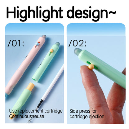 Deli 0.5mm Press Erasable Gel Pen Bullet Tip EG310 Precision Meets Effortless Correction