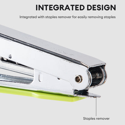 Deli Stapler with Remover 10# Staples Staplers Machine School Office Supplies E0224F