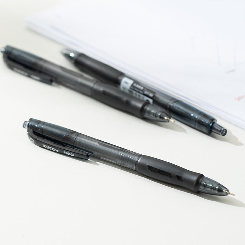 Deli 0.7mm Press Ballpen Black/Blue Ballpoint Pen For Writing Office School Supplies EQ17