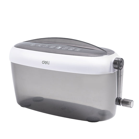 Deli Manual Paper Shredder – No Power Portable A4 Cutter