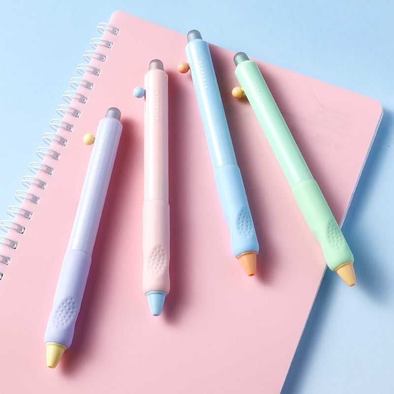 Deli 0.5mm Press Erasable Gel Pen Bullet Tip EG310 Precision Meets Effortless Correction