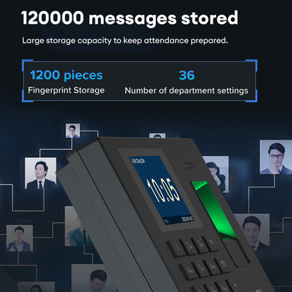Deli Fingerprint Time Clock