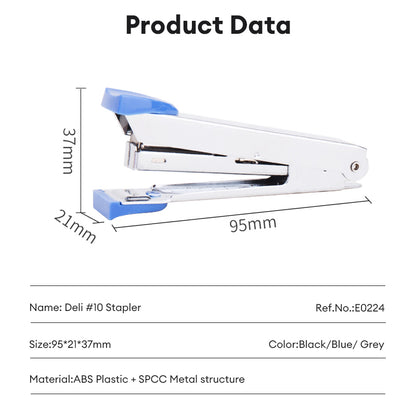 Deli E0224 Heavy Duty Stapler For Office School Supplies