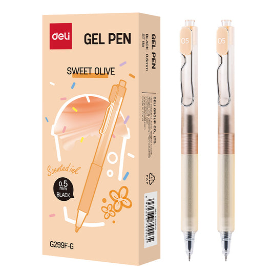 Deli Scented Gel Pen 0.5mm – Smooth & Cute