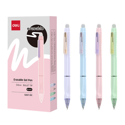 Deli Everyday Gel Pen 0.5mm – Smooth Writing, Great Value